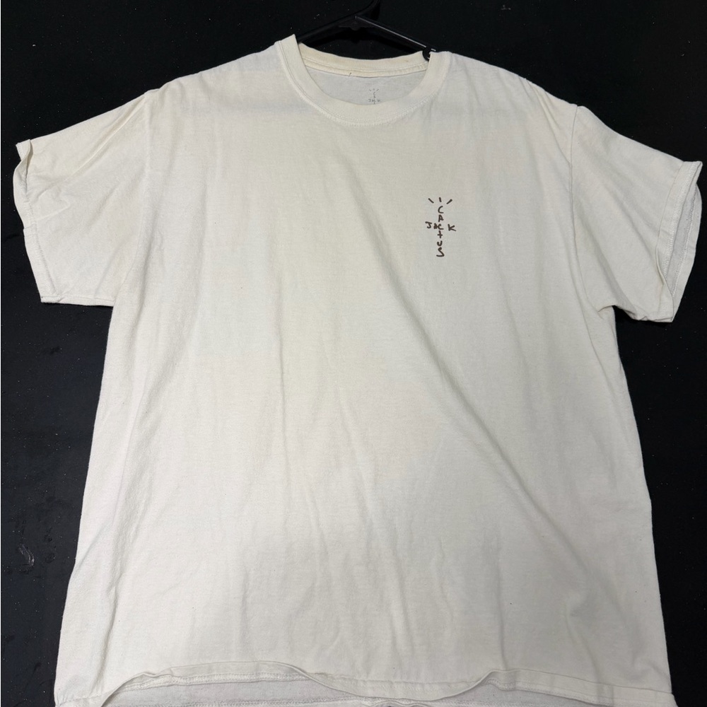 Travis Scott Cactus jack White/Brown T shirt